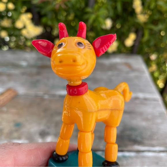 Vintage push puppet animal - Picture 6 of 9